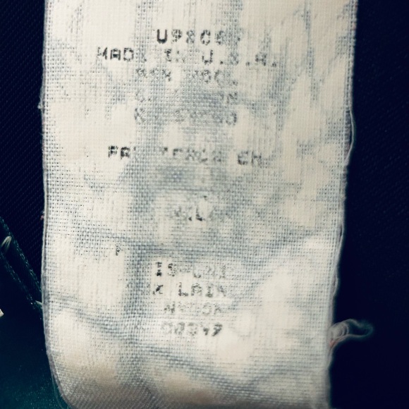 Vintage Ralph Lauren Plaid Blazer Jacket Size 8 Designer 80s 90s retro black red - Picture 12 of 13